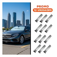 Pack12 Filtro Reflectivo para Auto 130x70cm con Resguardo Interior Y+Regalo Sticker